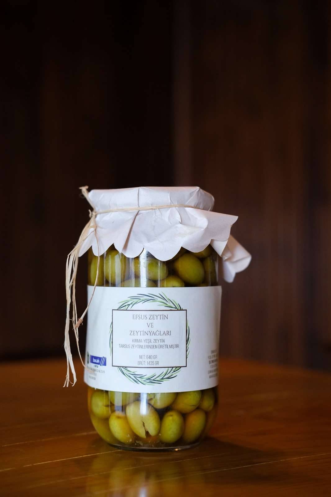 Sarıulak yeşil zeytin  — Efsus zeytin ve zeytinyağları