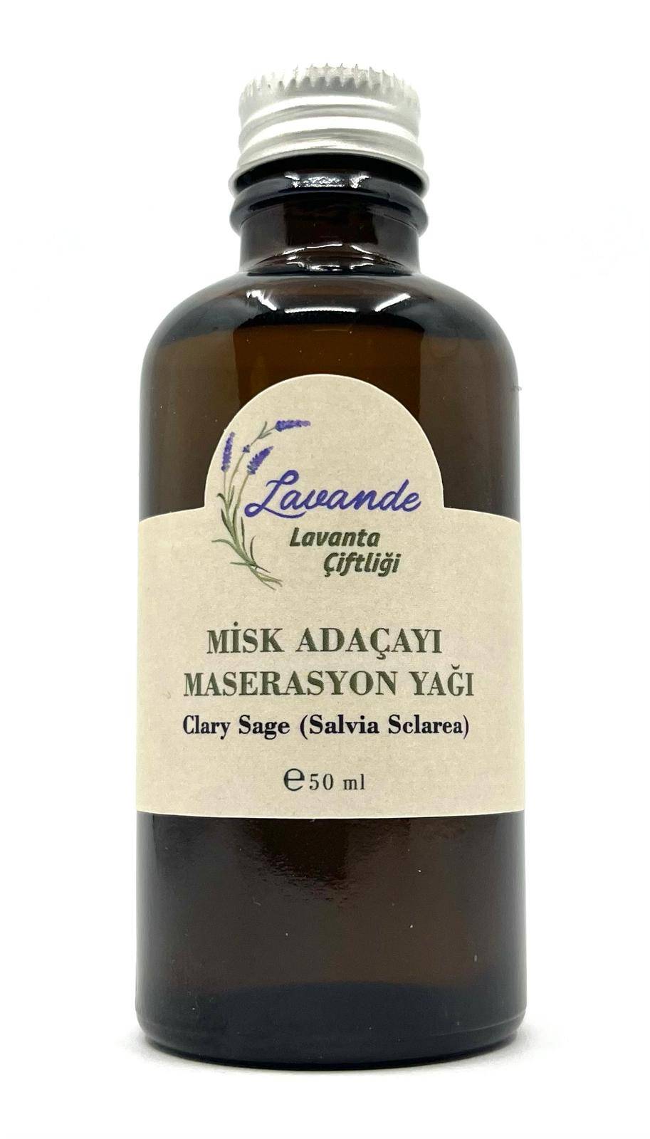 Misk Adaçayı Maserasyon Yağı — Lavande Lavanta Çiftliği, Seyhan, Adana