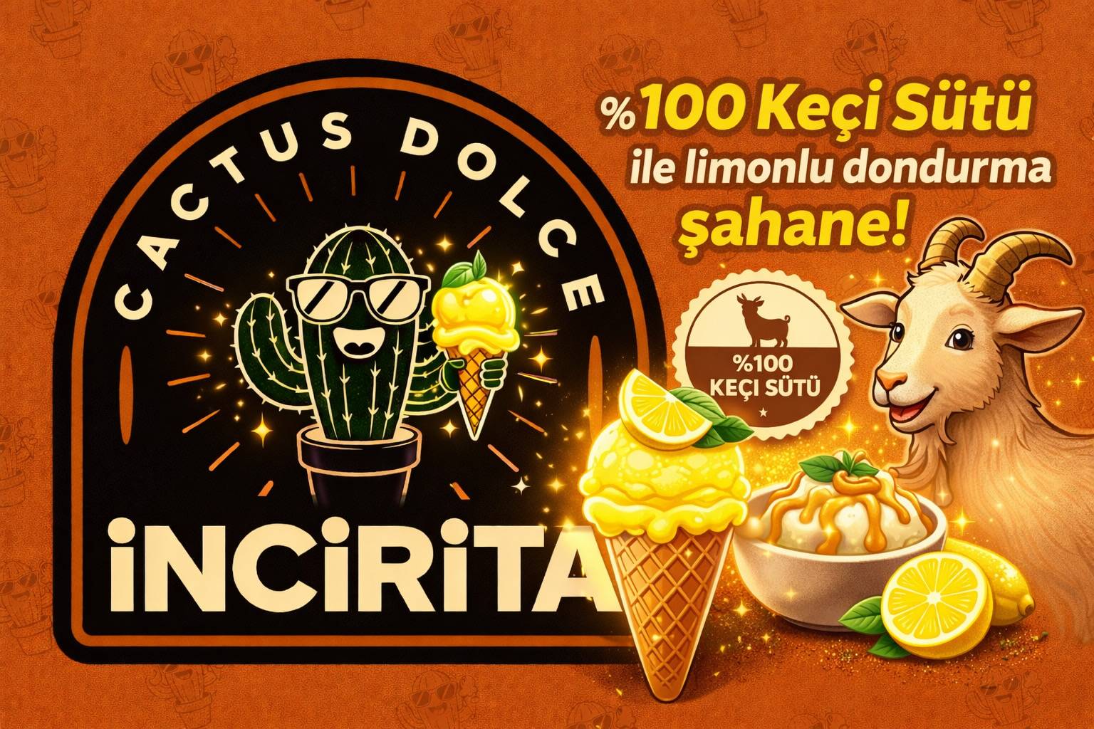 Limon Dondurma  — İNCİRİTA Dondurmaları
