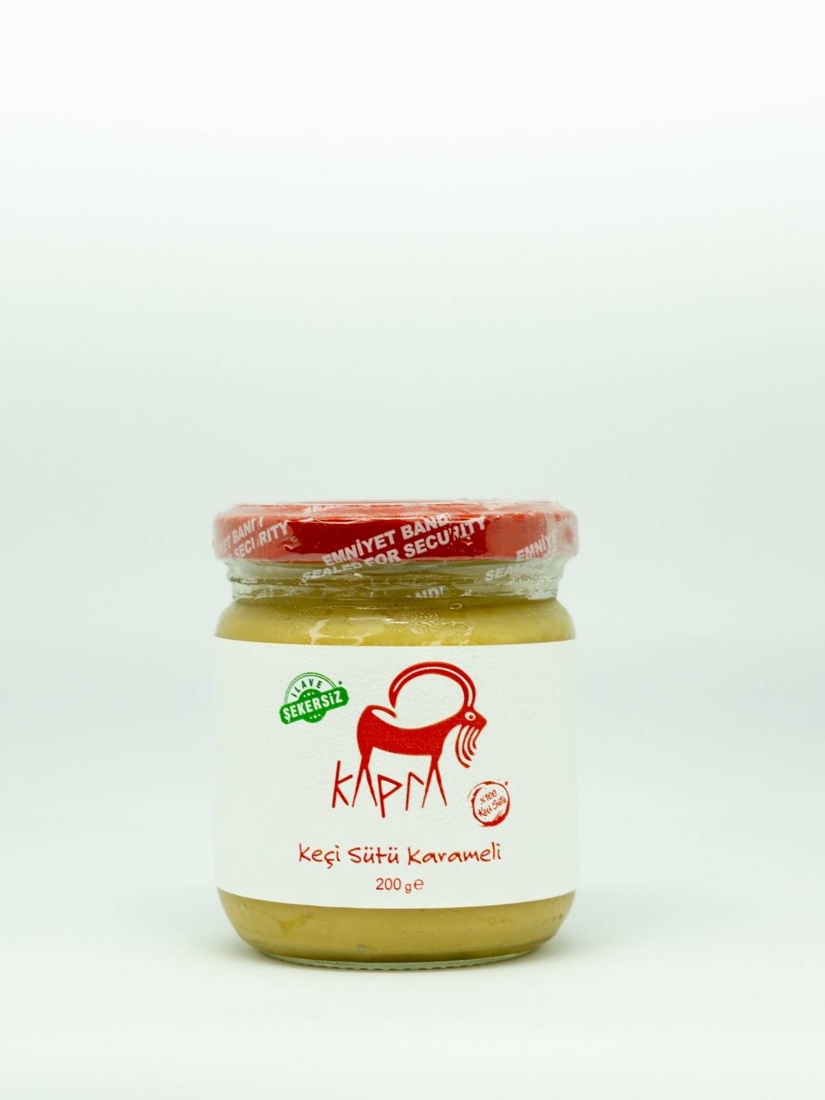 Kapra Keçi Sütü Karameli ( Rafine Şekersiz ) 200 gr  — Kuruçeşme Çiftliği Muhasebe