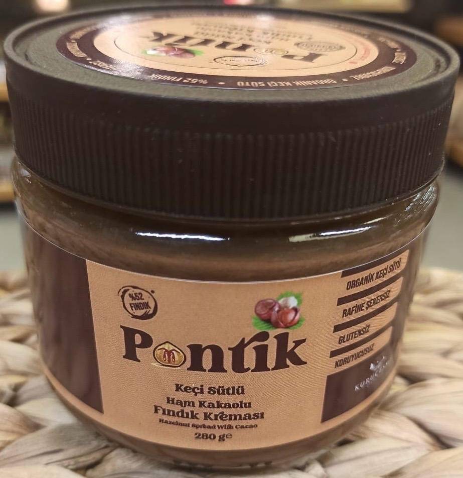 Pontik Kakaolu Fındık Kreması ( Rafine Şekersiz ) 280 gr  — Kuruçeşme Çiftliği Muhasebe
