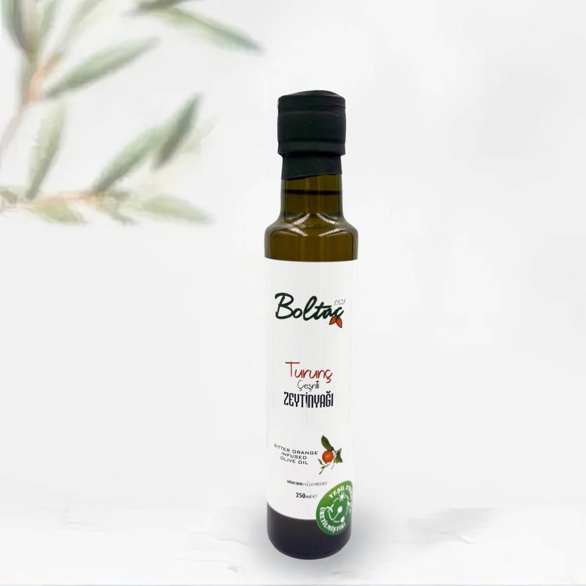 250 ml Turunç Çeşnili Zeytinyağı — Boltaç Zeytinyağı