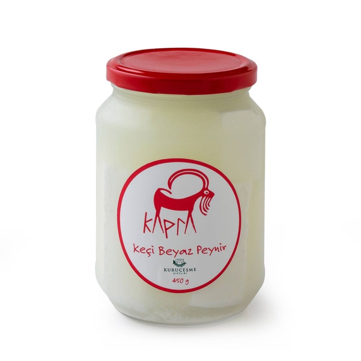 Kapra Keçi Beyaz Peynir 450 gr  — Kuruçeşme Çiftliği Muhasebe