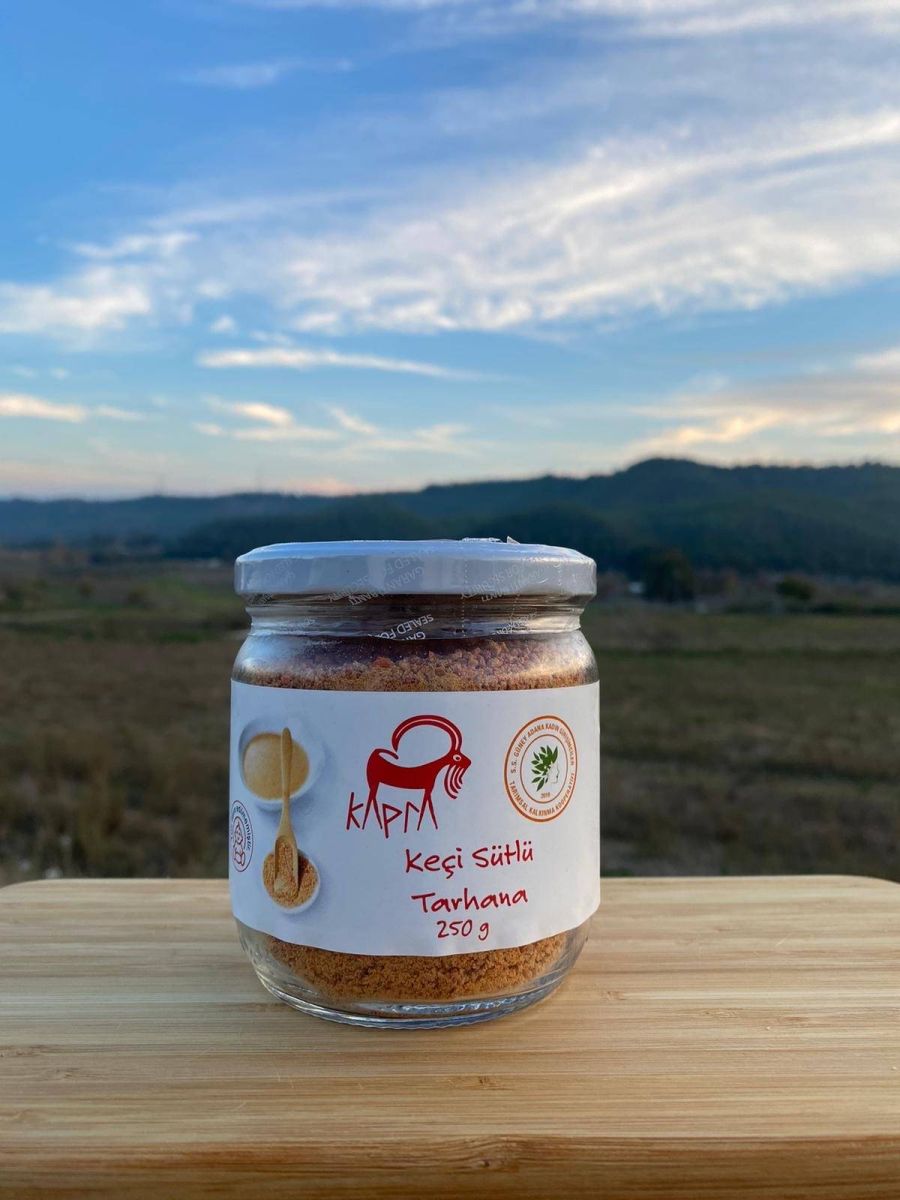 Kapra Keçi Sütlü Tarhana 250 gr  — Kuruçeşme Çiftliği Muhasebe