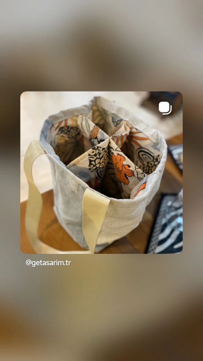 şişe taşıma çantası  — Ganime Emre