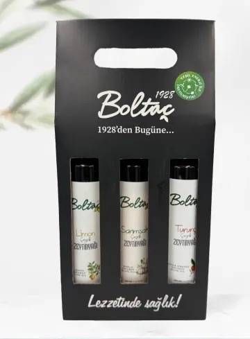 3’lü Hediye Seti (Limon, sarımsak, turunç) — Boltaç Zeytinyağı