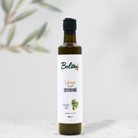 500 ml Limon Çeşnili zeytinyağ — Boltaç Zeytinyağı